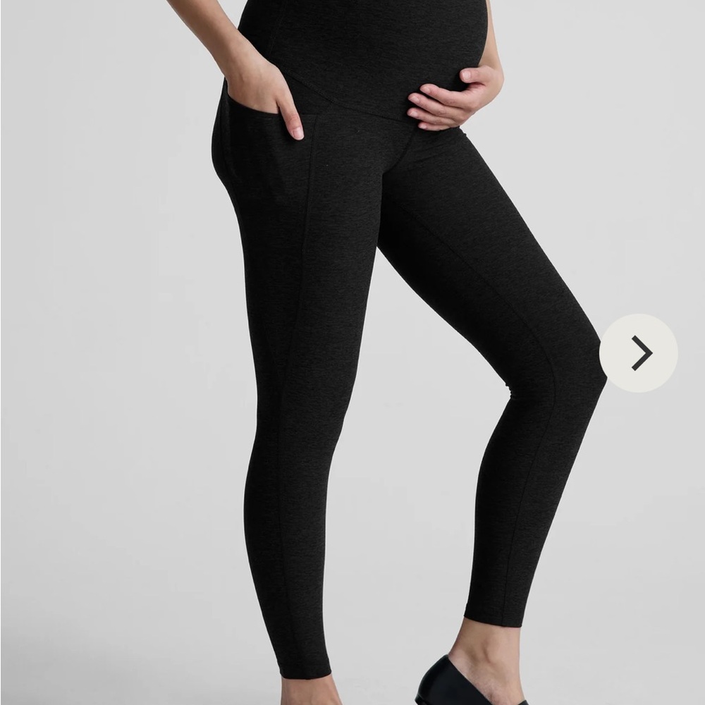NWOT Spacedye Love the Bump Midi Maternity Legging
